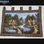 تطريز كثيف في قماش عالي الجودة