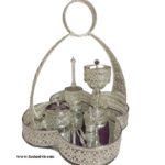 طقم تبخير كبير من 6 قطع