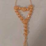 اسوارة كف الليد مطلي بماء الذهب