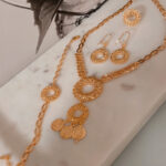 طقم ذهب مطلي ممتاز