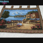 تطريز كثيف في قماش عالي الجودة